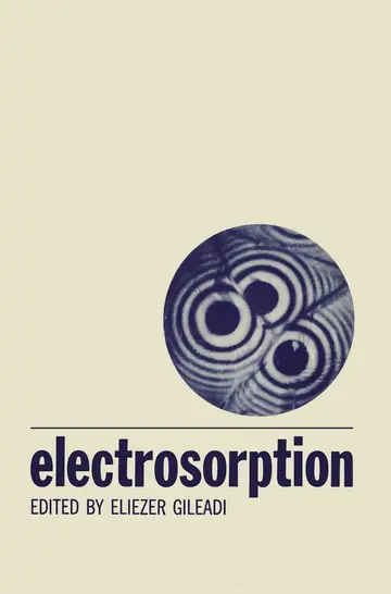 Cover of Electrosorption