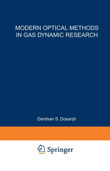 Cover of Modern Optical Methods in Gas Dynamic Research