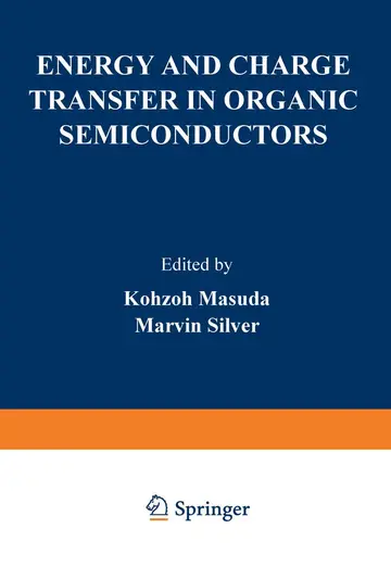 Cover of Energy and Charge Transfer in Organic Semiconductors