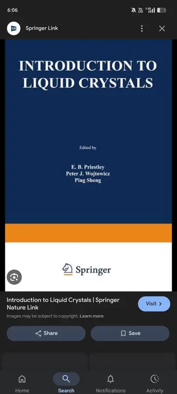 Cover of Introduction to Liquid Crystals