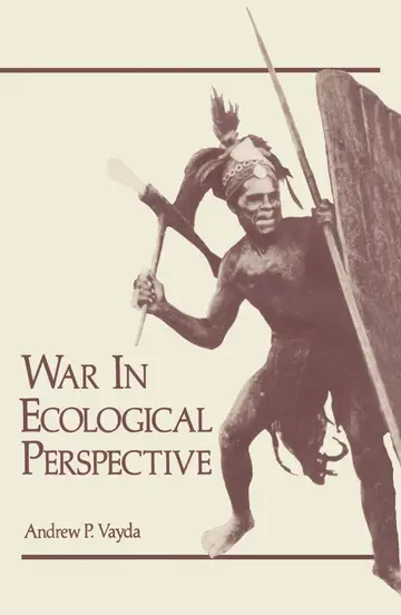 Cover of War in Ecological Perspective