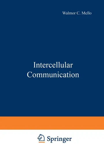 Cover of Intercellular Communication