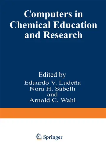 Cover of Computers in Chemical Education and Research
