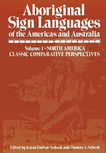 Cover of Aboriginal Sign Languages of the Americas and Australia