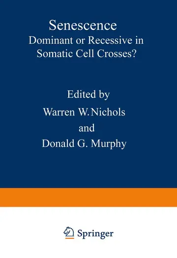Cover of Senescence