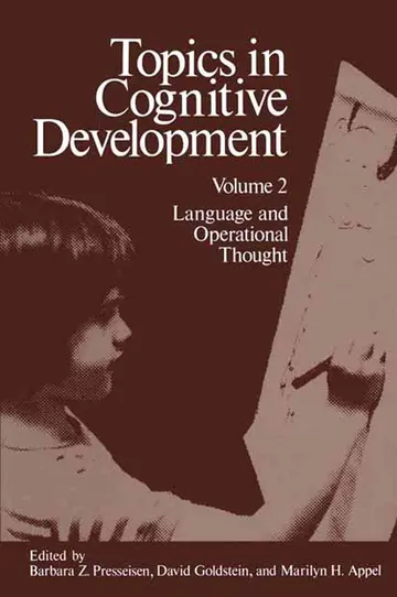 Cover of Language and Operational Thought