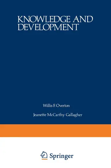 Cover of Knowledge and Development