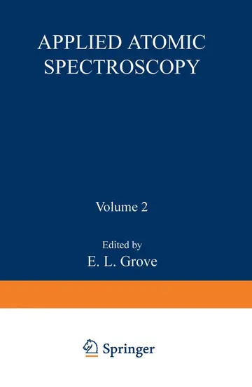 Cover of Applied Atomic Spectroscopy