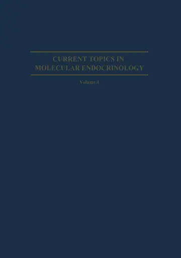 Cover of Steroid Hormone Action and Cancer