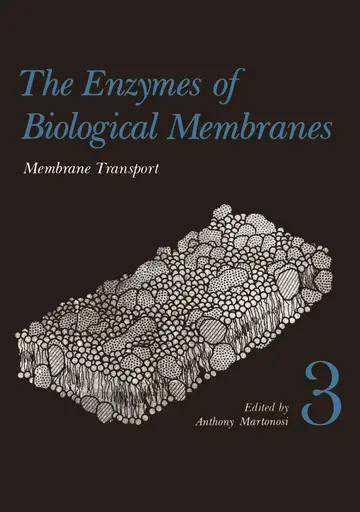 Cover of The Enzymes of Biological Membranes