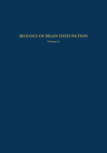 Cover of Biology of Brain Dysfunction