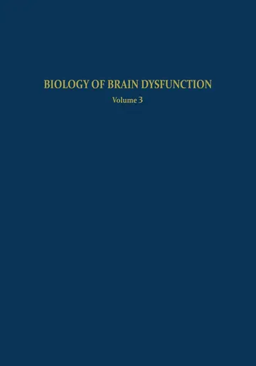 Cover of Biology of Brain Dysfunction
