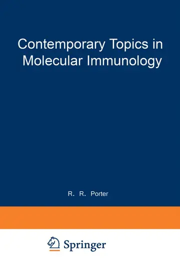 Cover of Contemporary Topics in Molecular Immunology