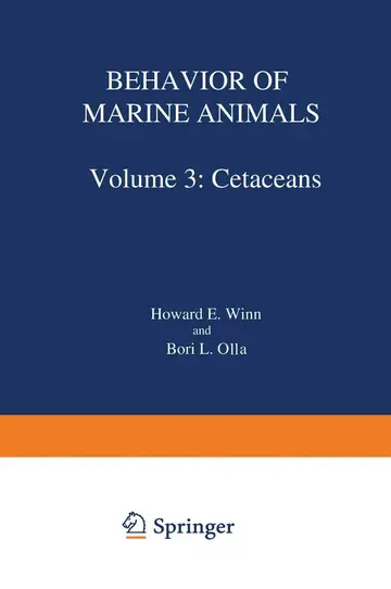 Cover of Behavior of Marine Animals