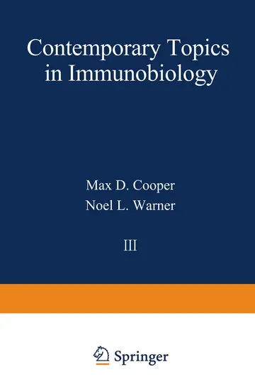 Cover of Contemporary Topics in Immunobiology