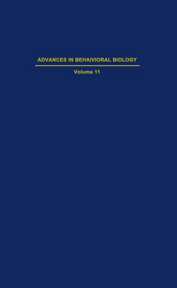 Cover of Reproductive Behavior