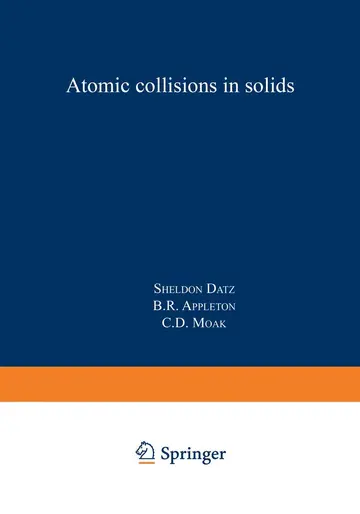 Cover of Atomic Collisions in Solids