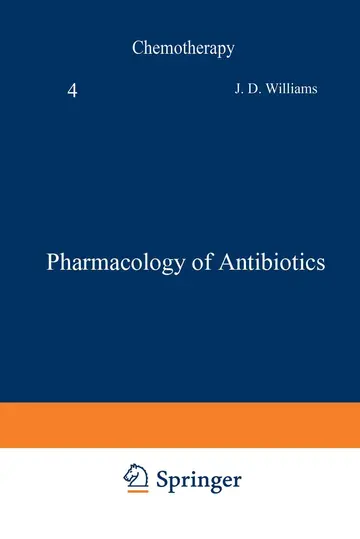 Cover of Pharmacology of Antibiotics