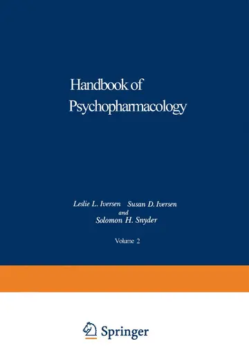 Cover of Principles of Receptor Research