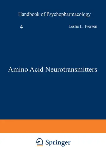 Cover of Amino Acid Neurotransmitters
