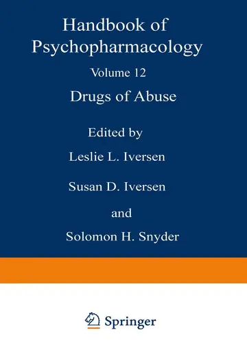 Cover of Drugs of Abuse