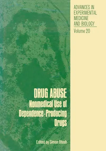 Cover of Drug Abuse