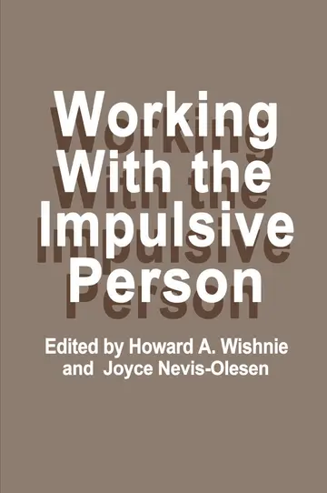 Cover of Working with the Impulsive Person