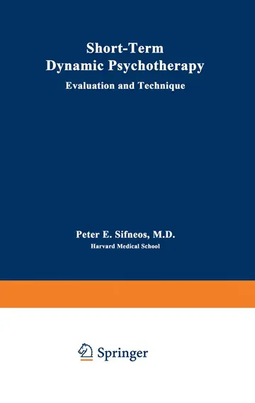 Cover of Short-Term Dynamic Psychotherapy