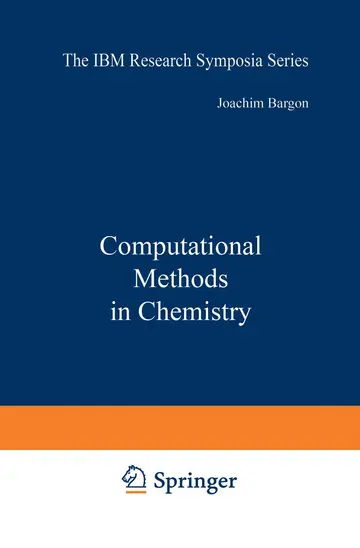 Cover of Computational Methods in Chemistry