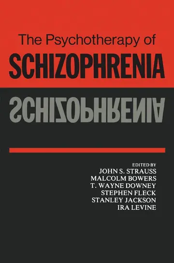 Cover of The Psychotherapy of Schizophrenia