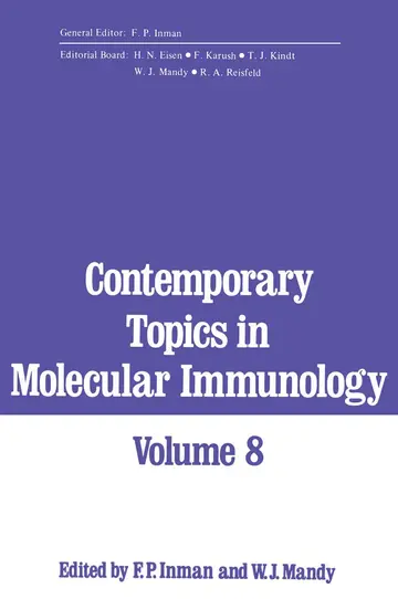 Cover of Contemporary Topics in Molecular Immunology