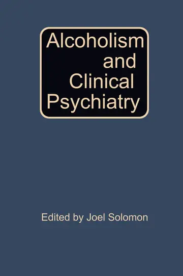 Cover of Alcoholism and Clinical Psychiatry