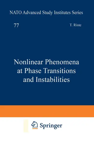 Cover of Nonlinear Phenomena at Phase Transitions and Instabilities