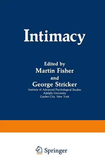 Cover of Intimacy