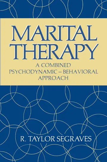 Cover of Marital Therapy