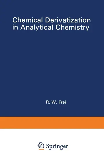 Cover of Chemical Derivatization in Analytical Chemistry
