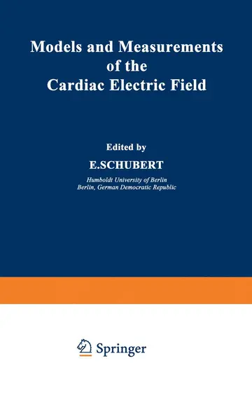 Cover of Models and Measurements of the Cardiac Electric Field