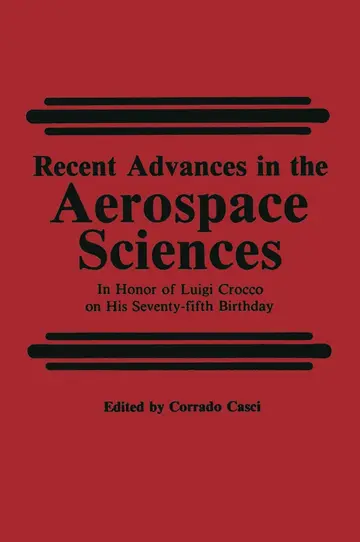 Cover of Recent Advances in the Aerospace Sciences