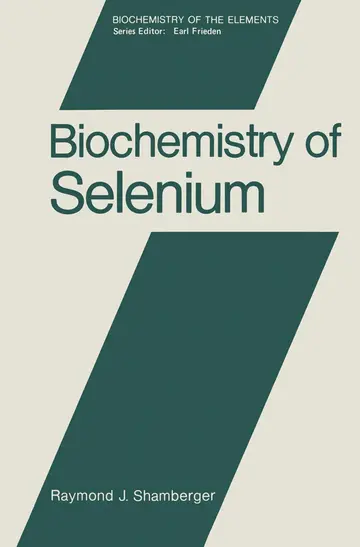 Cover of Biochemistry of Selenium