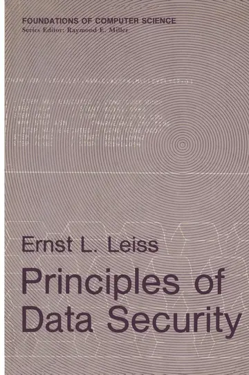 Cover of Principles of Data Security