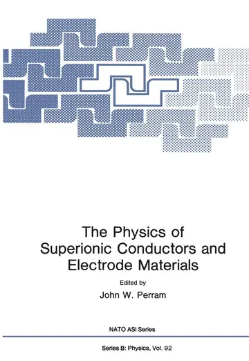 Cover of The Physics of Superionic Conductors and Electrode Materials