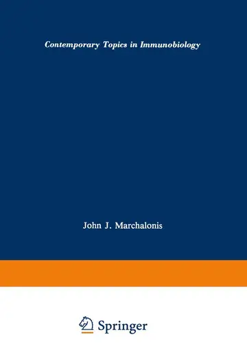 Cover of Immunobiology of Parasites and Parasitic Infections