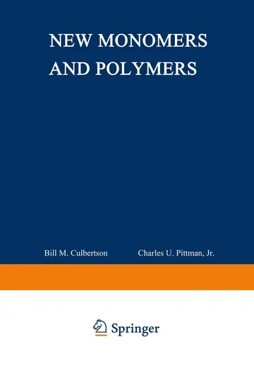 Cover of New Monomers and Polymers