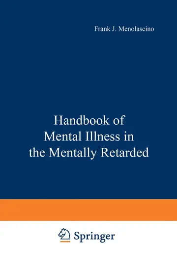 Cover of Handbook of Mental Illness in the Mentally Retarded