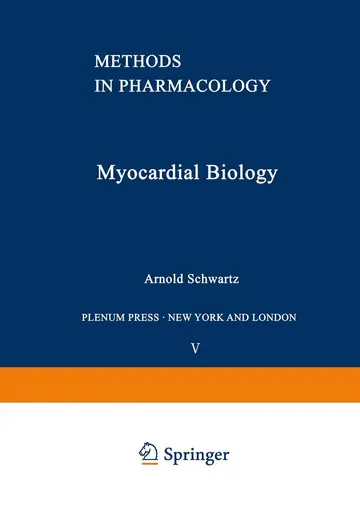 Cover of Myocardial Biology