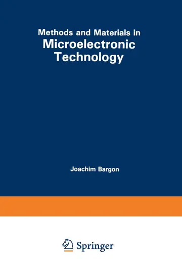 Cover of Methods and Materials in Microelectronic Technology