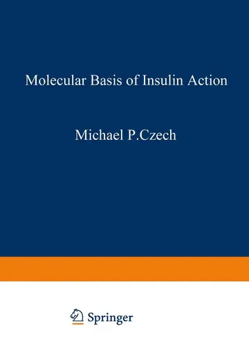 Cover of Molecular Basis of Insulin Action