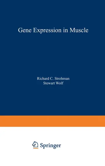 Cover of Gene Expression in Muscle