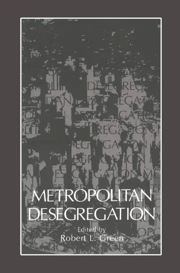 Cover of Metropolitan Desegregation