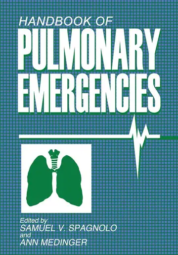 Cover of Handbook of Pulmonary Emergencies